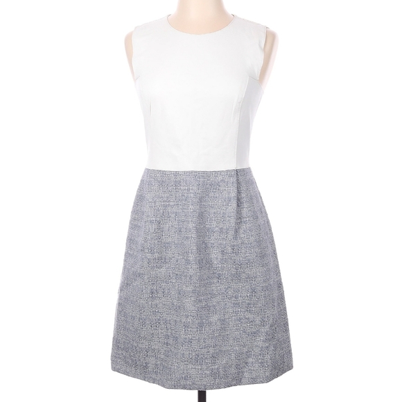Rebecca Taylor Dresses & Skirts - Rebecca Taylor White and Gray Skirt Dress
